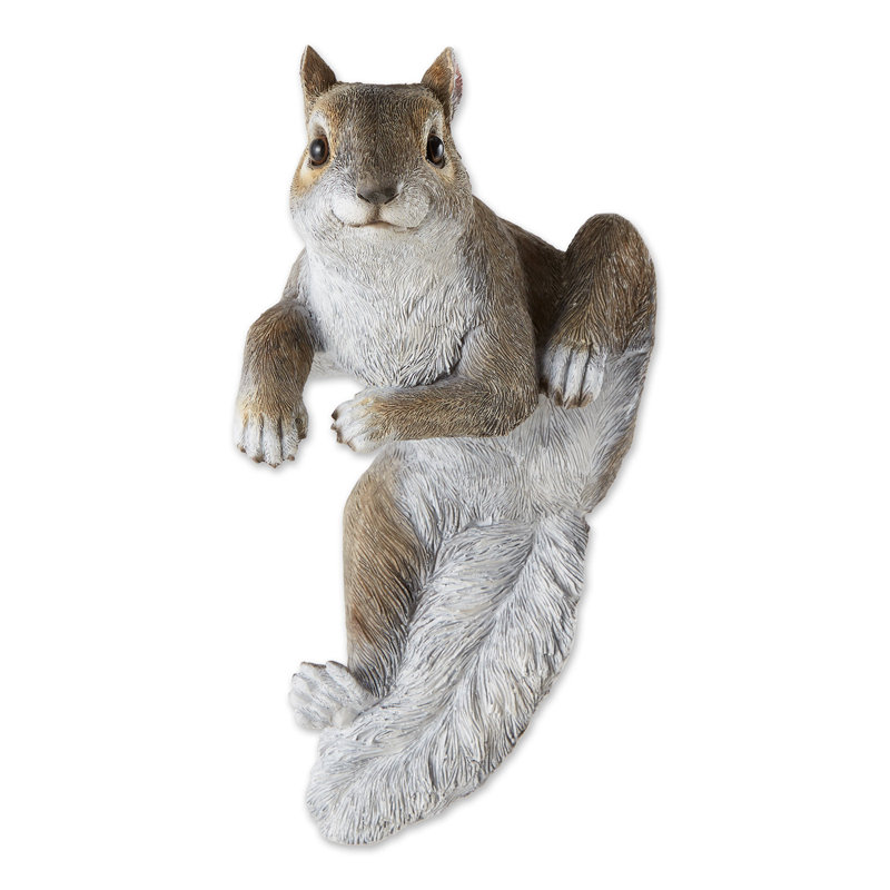 CLIMBING CHIP SQUIRREL DECOR