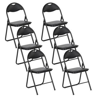 Fabric Padded Stackable Folding Chair Folding Chair Set