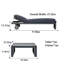 Chaise longue d'extérieur en alliage d'aluminium-100897856-100897855
