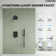 Dual-Function Shower Faucet Set, Pressure-Balanced Shower System with Handheld Spray
