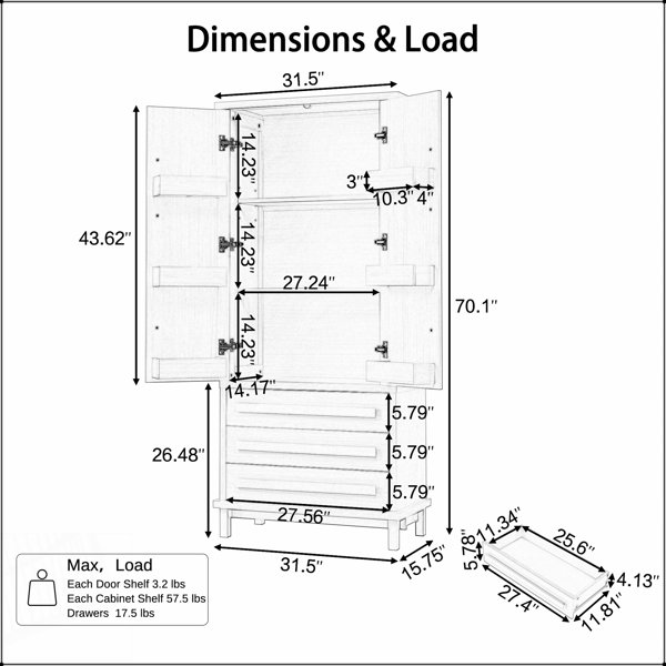 Dimensions du produit