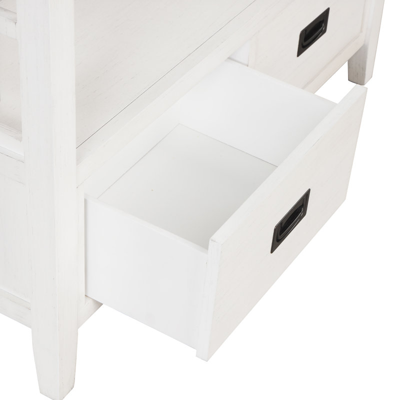 Sarthe 36'' Console Table, White