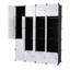 Hugley 20 Door Plastic Wardrobe
