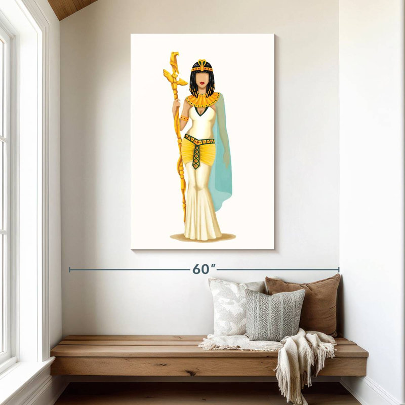 Cleopatra Design, 48" H x 32" W