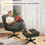 Chaise d'appoint rembourrée avec repose-pieds-1788367566