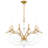 Priscilla 10 - Light Steel Dimmable Chandelier-91247941-56388928