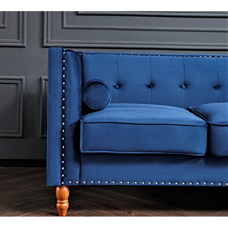 Causeuse Kittleson, Bleu