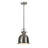 1 - Light Brushed Nickel Single Pendant