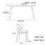 Table de salle à manger simple-124876784