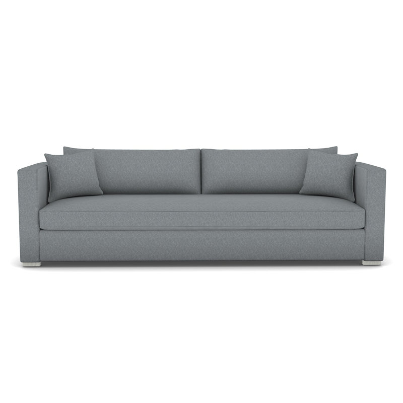 Brandt Bench Seat Extended Sofa, Casa Blanca, Ian Pewter