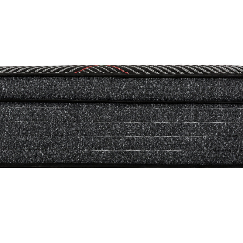 Matelas hybride en mousse viscoélastique gélifiée 15 pouces avec ressorts ensachés, refroidissement et support de bord Euro