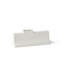 Icon Wide Vase-Matte White-Sm
