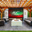 Écran de projection mural électrique 61,3 "x 109" Yard Master