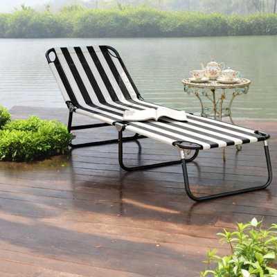 Chaise longue de patio Position Position