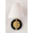 Robbie Steel Candle Wall Light-28151836