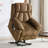 Andryc Upholstered Power Lift Assist Recliner with Massage & Side Pocket & Remote Control-314336452