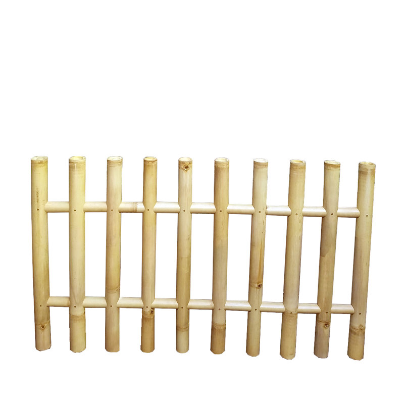 Barrière de clôture en bambou, H 36 po x l 60 po x P 4 po