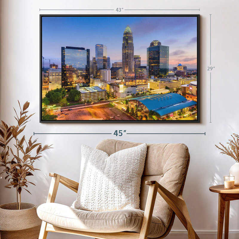 «Charlotte Canvas Print», H 29 po x l 43 po