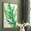 «Parchment Palms IV», reproduction encadrée - bois massif-1316422880-1316422885