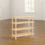 12 Pair Solid Wood Shoe Rack