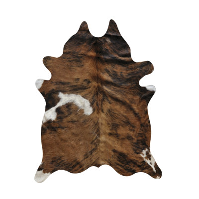 Tapis classique en peau de vache Abhinav