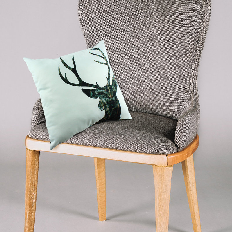 Housse et insert de coussin carré saisonnier