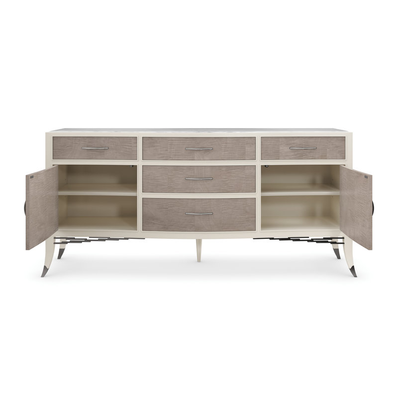 74'' W Solid Wood Sideboard