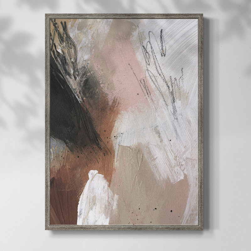Unbleached Neutrals I Framed Print - Solid Wood, 21" H x 17" W