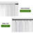 Laquentin Sheer Curtain Pair