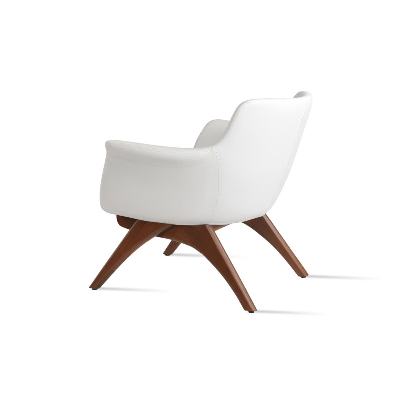Méridienne Bottega X, Similicuir blanc