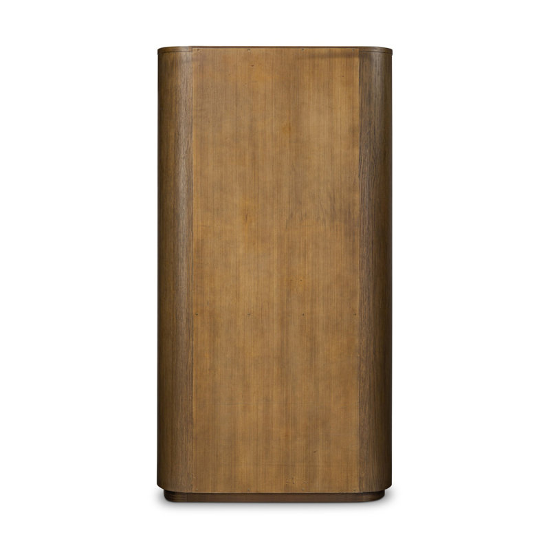 Pilar Bookcase, Medium Brown