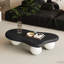 Table basse en forme de nuage avec 3 pieds sphériques, table centrale-774870695-774870694-774870693