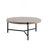 Karelle Round Coffee Table with Metal Legs-1349890047-1349890040
