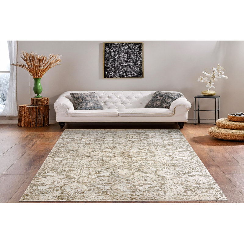 CANYON 15478-840 BEIGE/SAGE, Rectangle 7'10" x 10'2"