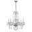 Bragg 6 - Light Glass Dimmable Chandelier-32957491-115235670