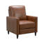 Fauteuil inclinable en cuir fleur -794914790