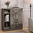 Farmhouse Storage Cabinet With 2 Barn Doors-1090209672