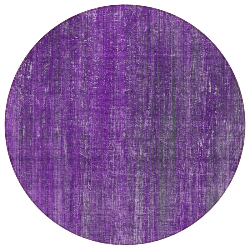 Tapis d'intérieur rond 8 po
