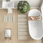 Woven Stripe Bath Mat-1823663680-1823663681