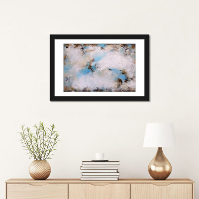« blue harmonie », impression sur toile