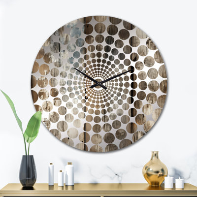 Horloge murale rustique