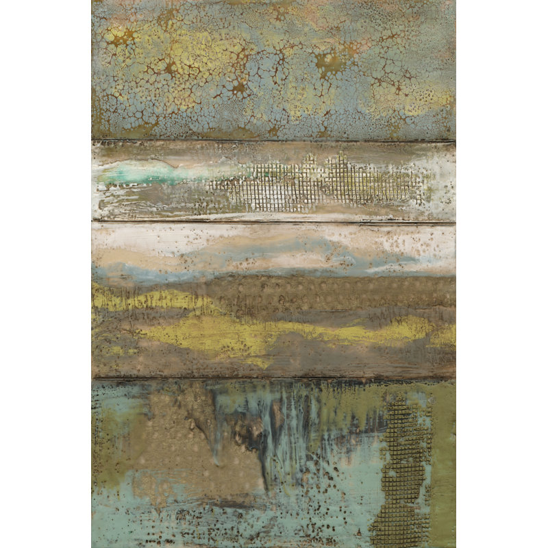 Segmented Textures II by Jennifer Goldberger - Graphic Art, Wrapped Canvas, 91cm H x 61cm W