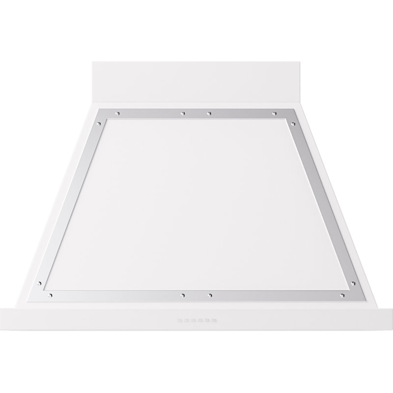 ILVE Nostalgie II Noblesse 36 in Range Hood, White/Chrome
