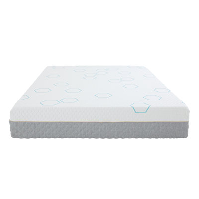 Shaddix 12" Modern & Contemporary California King Copper-Infused Memory Foam Mattress with Cool Touch Cover, High Density Base Foam