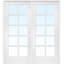 Portes françaises en verre
