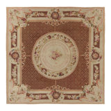 Antique One-of-a-Kind 11'1" X 11'3" Area Rug