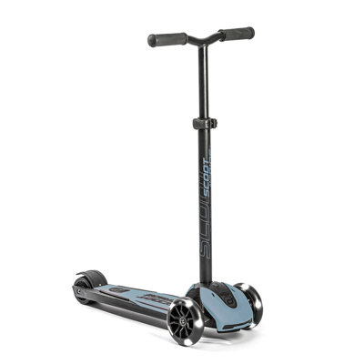 Scoot & Ride Highwaykick 5 Kids Adjustable Kick Scooter with LED Wheels