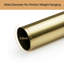 Wall Mounted Adjustable Sustainable Single Curtain Rod Set with Finial-190892575-190892570