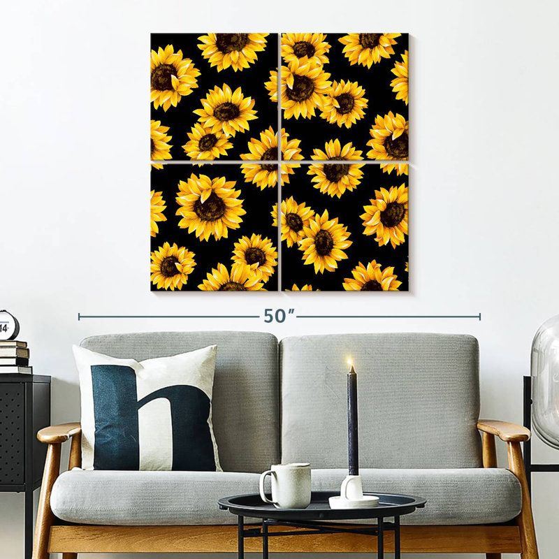 Harnek Decorative Sunflowers, 32" H x 32" W