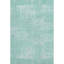 Tapis turquoise Prisco lavable à la machine de qualité supérieure-817694336